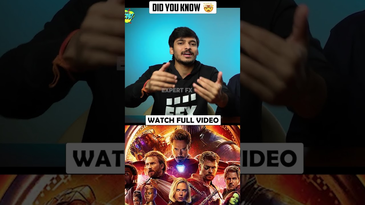 VFX Mistake in #ironman 🤦‍♂️| EFX #shorts #vfx