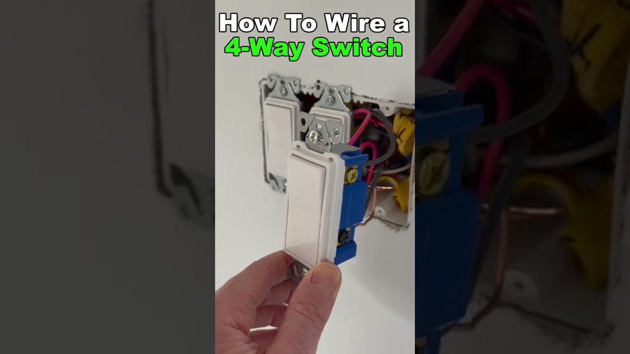 4-Way Switch Wiring Tutorial | DIY Electrical Guide