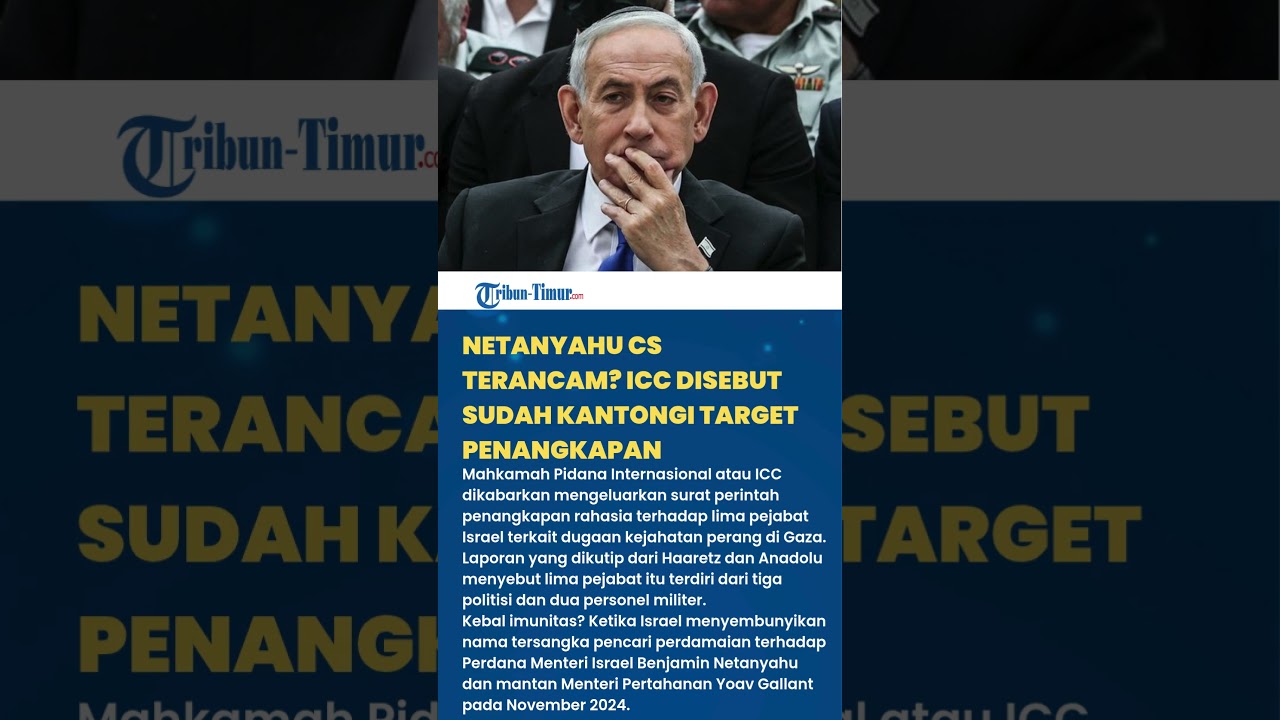 Netanyahu Tersandung! ICC Siapkan Penangkapan Rahasia 🔍