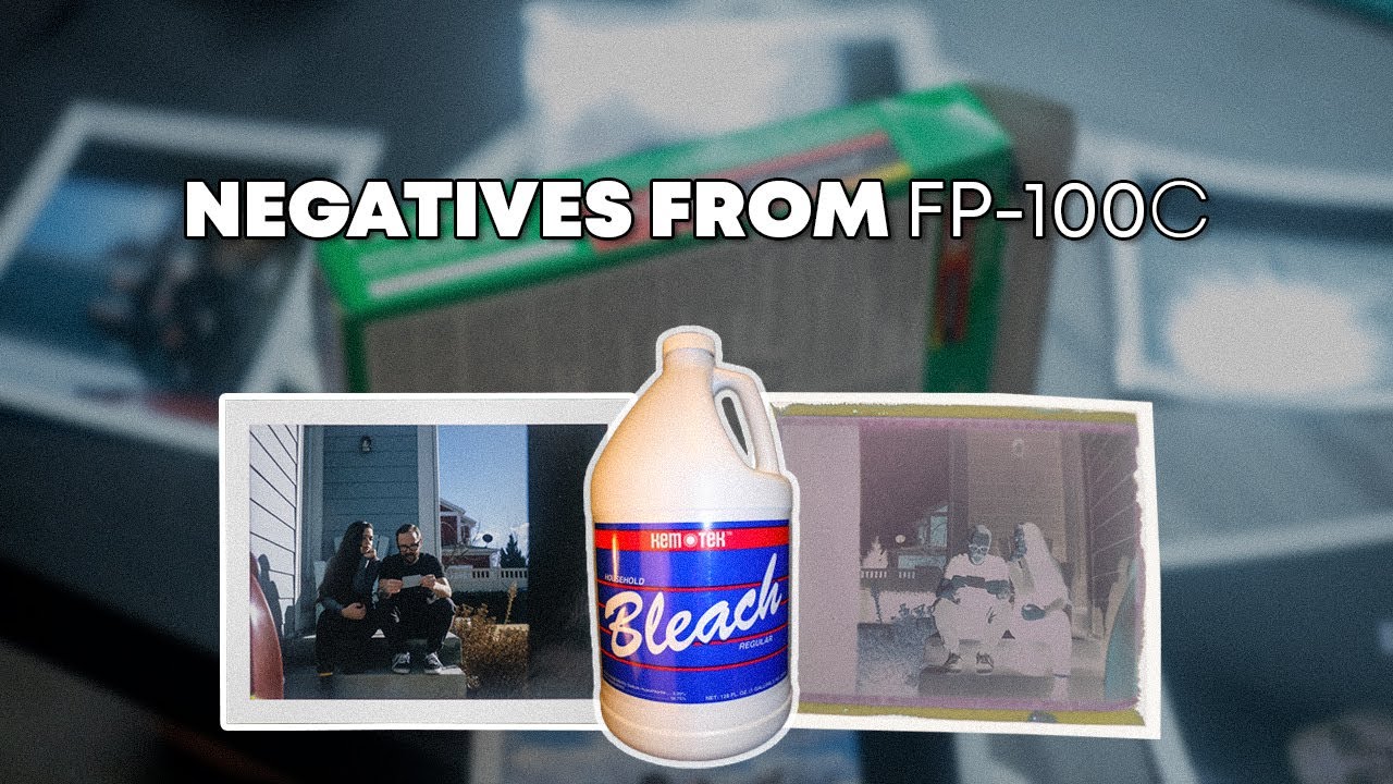 How to Get a Negative from Fujifilm FP-100c 📸