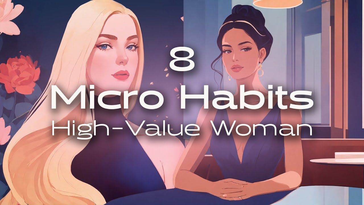 8 Micro Habits of a High-Value Woman ✨