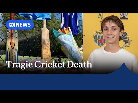 Young cricketer Ben Austin dies after being struck by ball while training | ABC NEWS