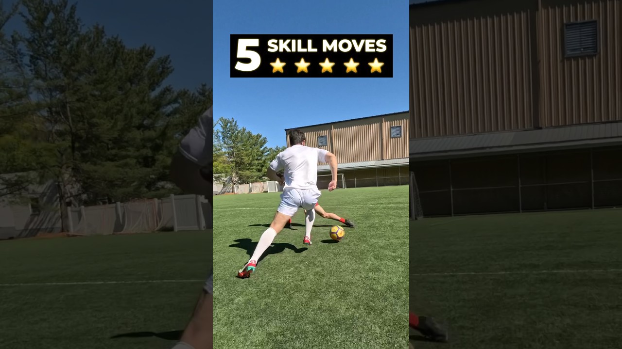 5 Master These 5 Skill Moves to Outsmart Defenders ⚽