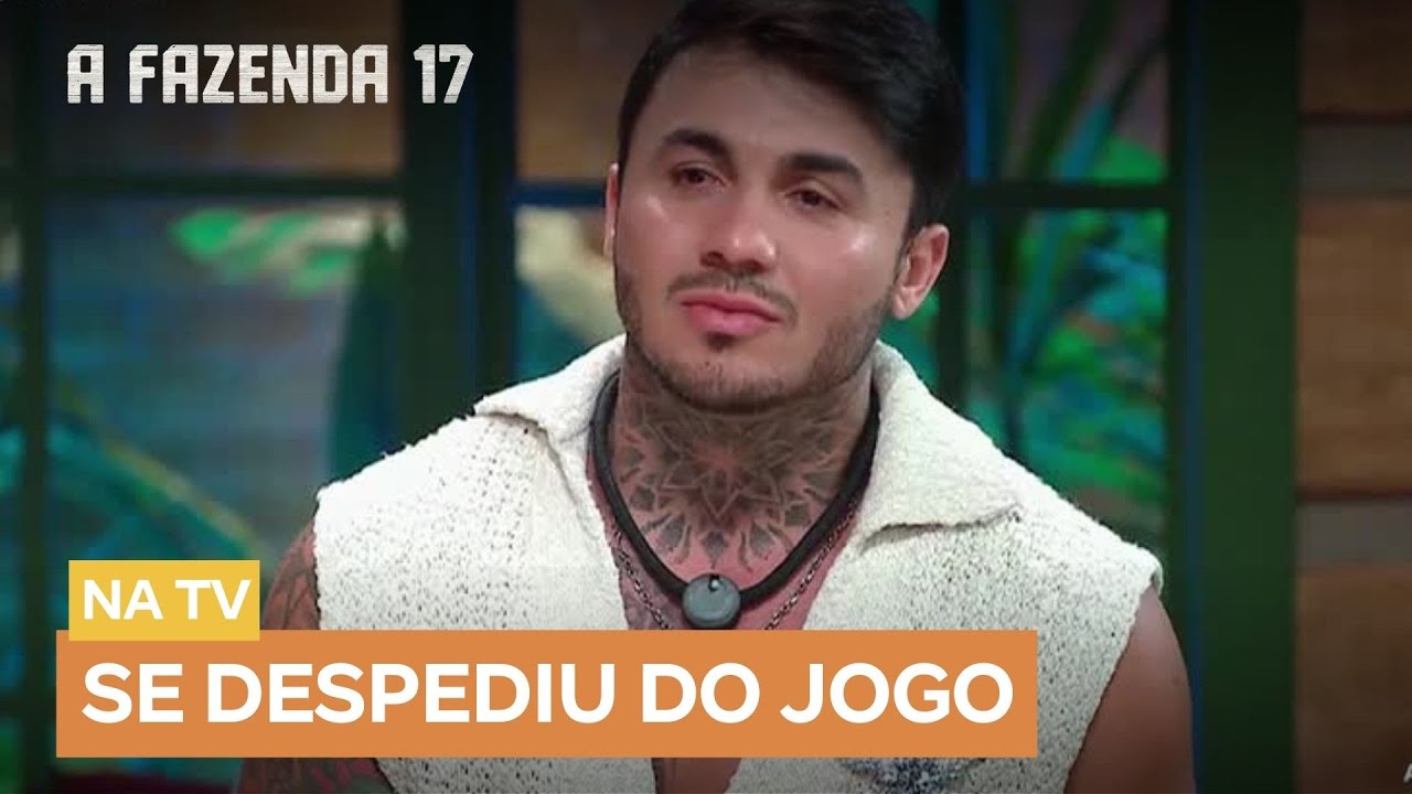 Wallas Arrais Eliminado de A Fazenda 17 š¤