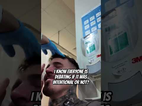 Tom Aspinall Terrible Eye Poke!