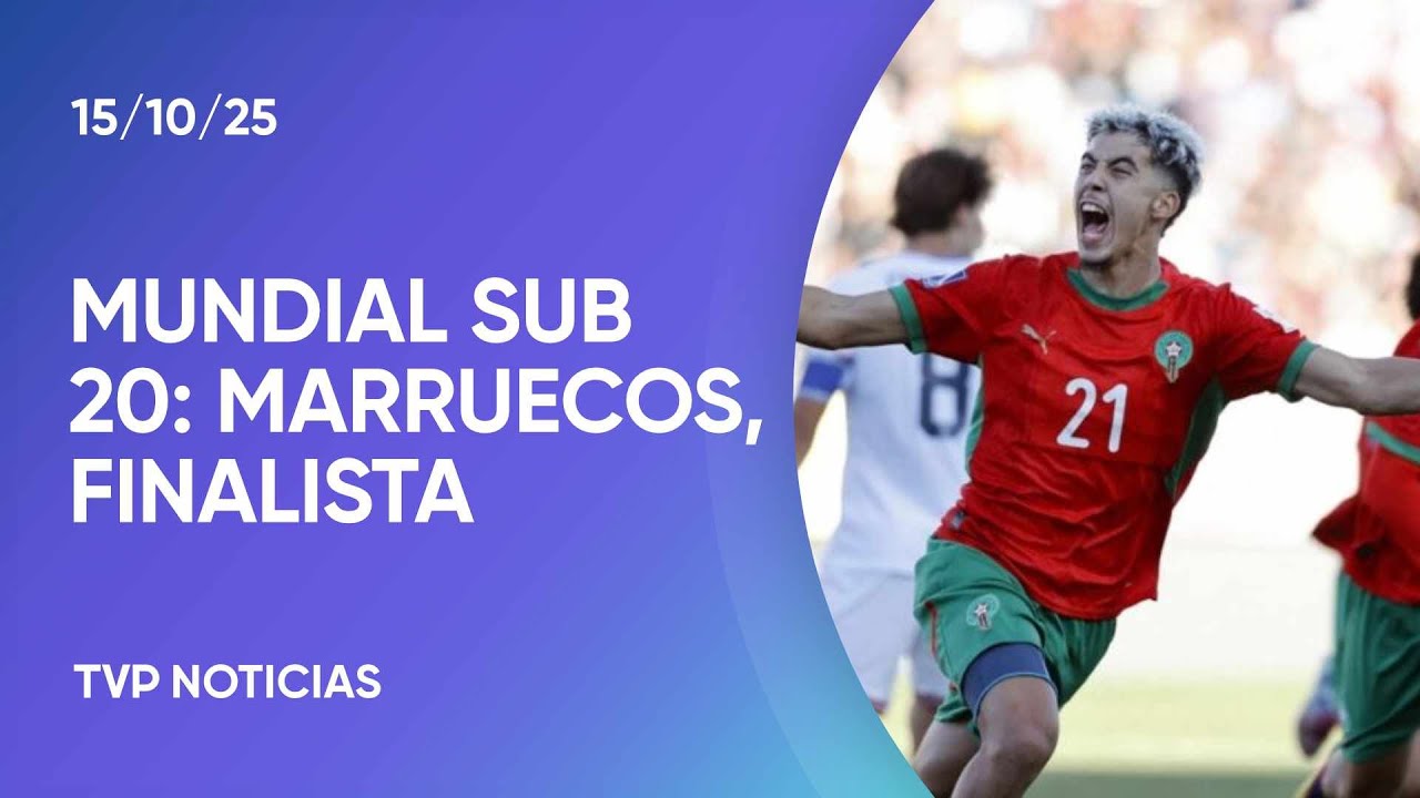 Marruecos avanza a la final del Mundial Sub 20 ⚽