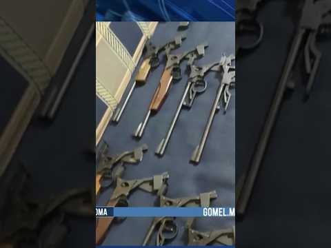 БОЛЕЕ 100 ЕДИНИЦ ОРУЖИЯ ИЗЪЯЛИ НА ГОМЕЛЬЩИНЕ #гомель #новости #беларусь