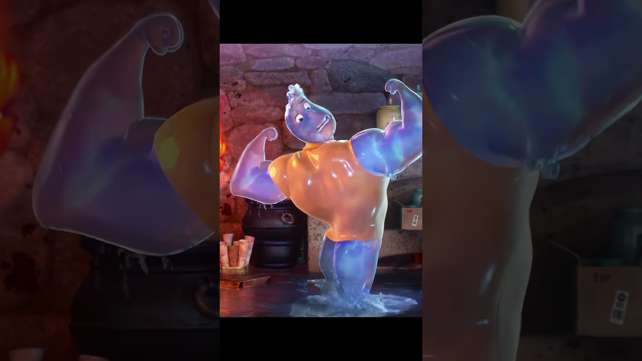 Epic Wade Water Edit from Elemental 💧 | Disney Pixar Masterpiece