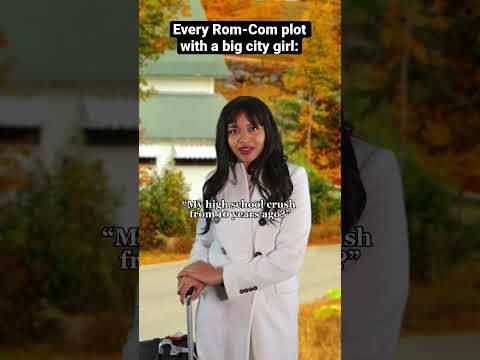 Every Rom-Com plot with a big city girl 😭 #romcom #comedyvideo #parody