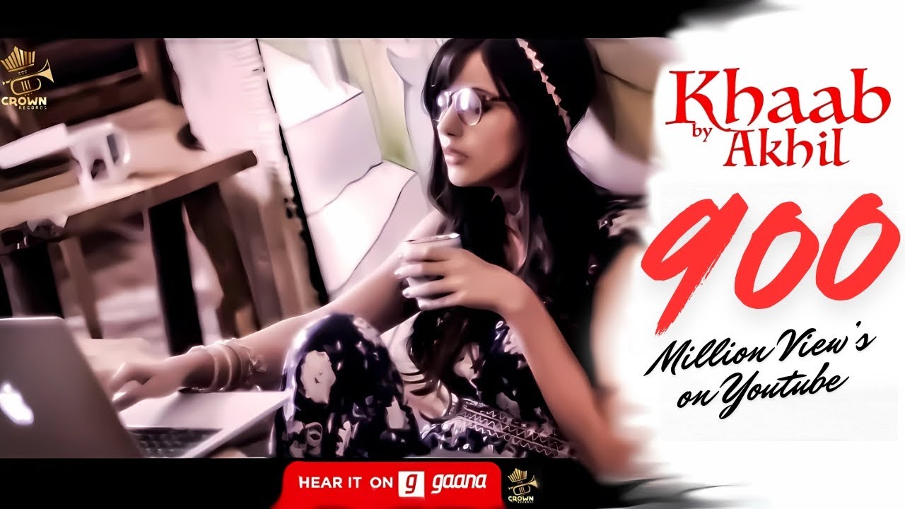 KHAAB | AKHIL | PARMISH VERMA |  PUNJABI SONG 2025 | CROWN RECORDS | LATEST PUNJABI 2025 |