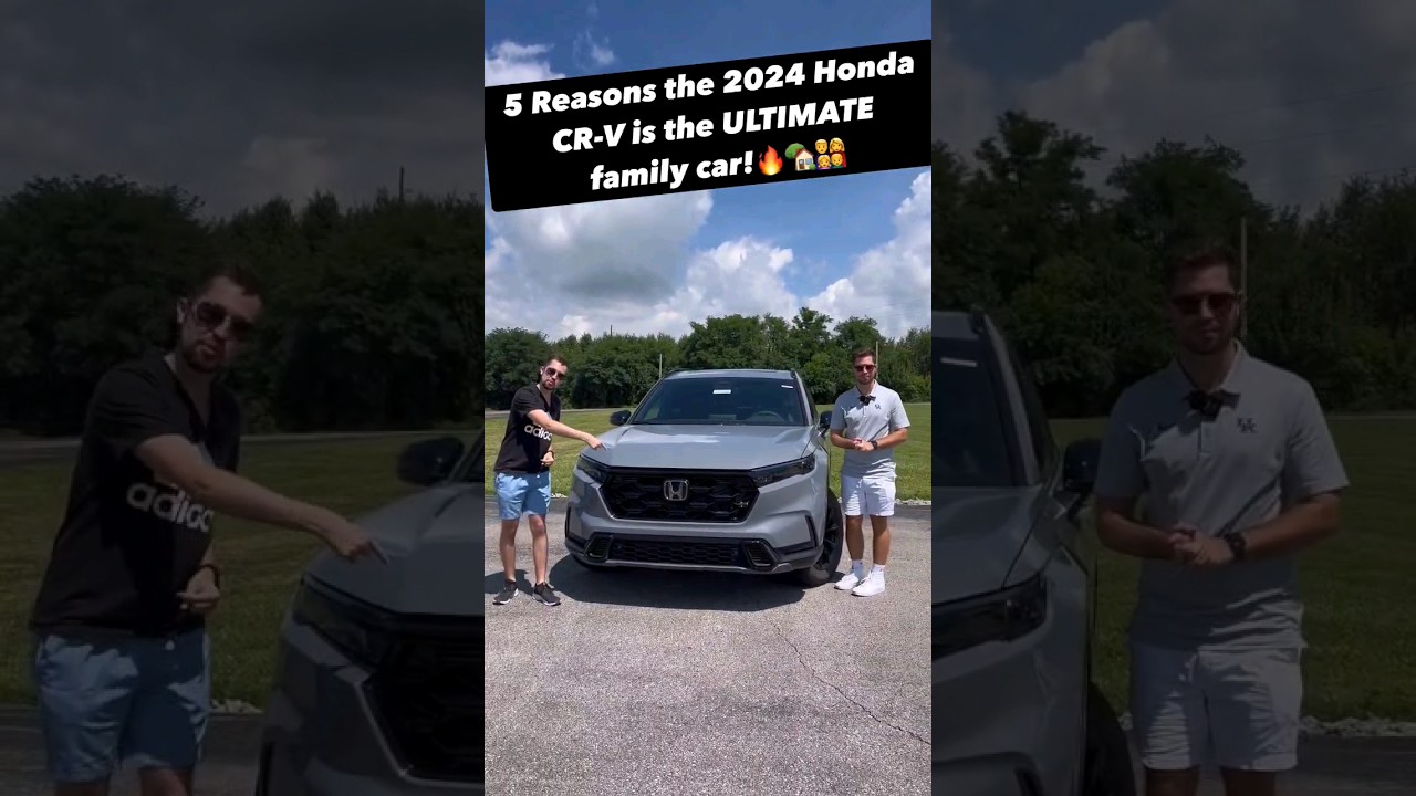 5 Reasons the 2024 Honda CR-V Is the Best Family SUV