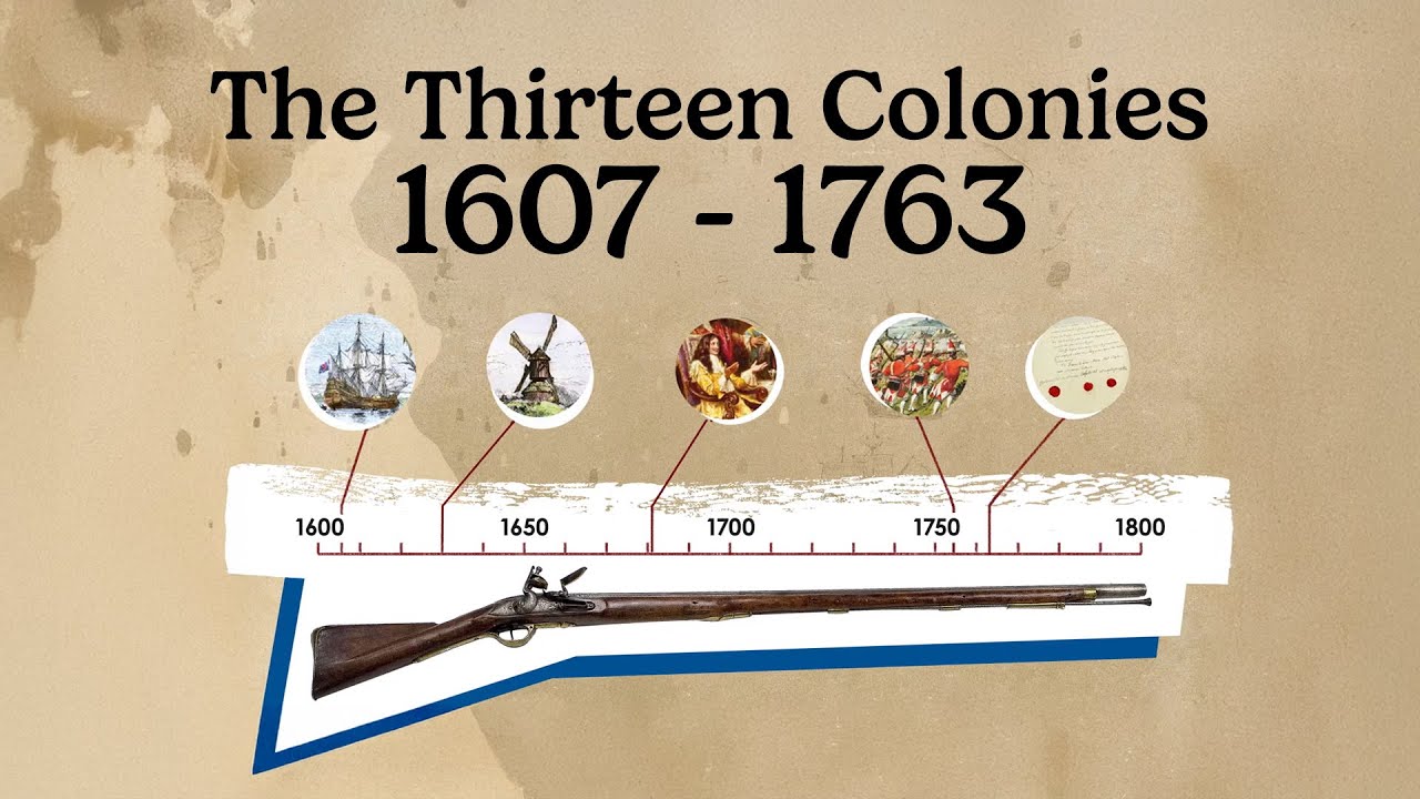 The 13 Colonies | Early US History for Kids