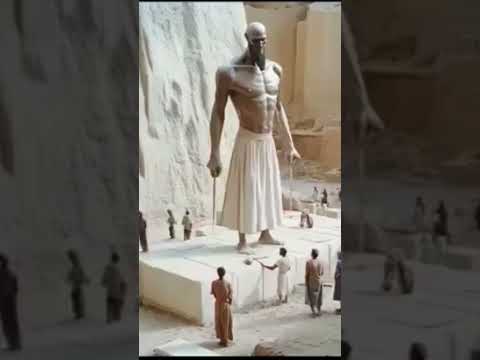 Quand l'IA Imagine la Construction des Pyramide