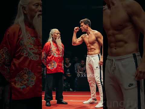 The Tai Chi old man was angry, and he showed his unique skill. #kungfu #boxing #taichi