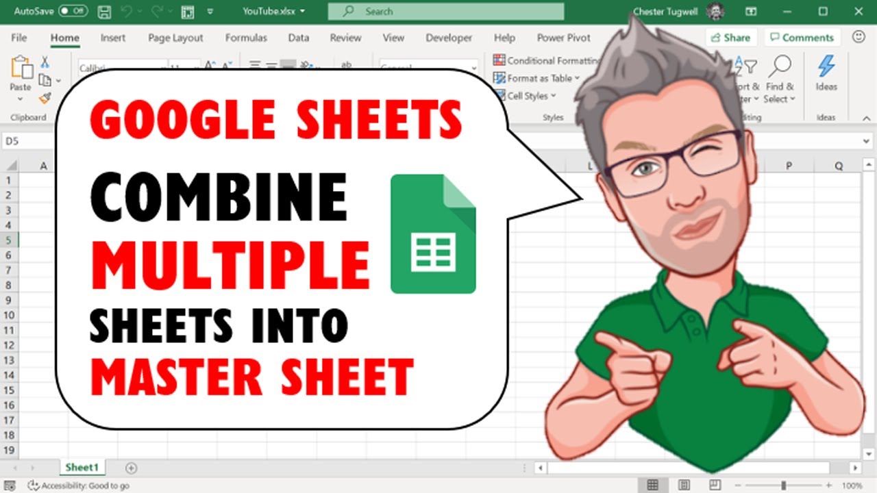 Merge Multiple Sheets into a Master Sheet in Google Sheets