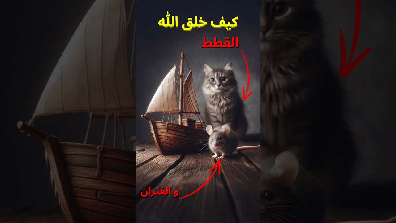 كيفية خلق الله الفئران والقطط على سفينة نوح عليه السلام