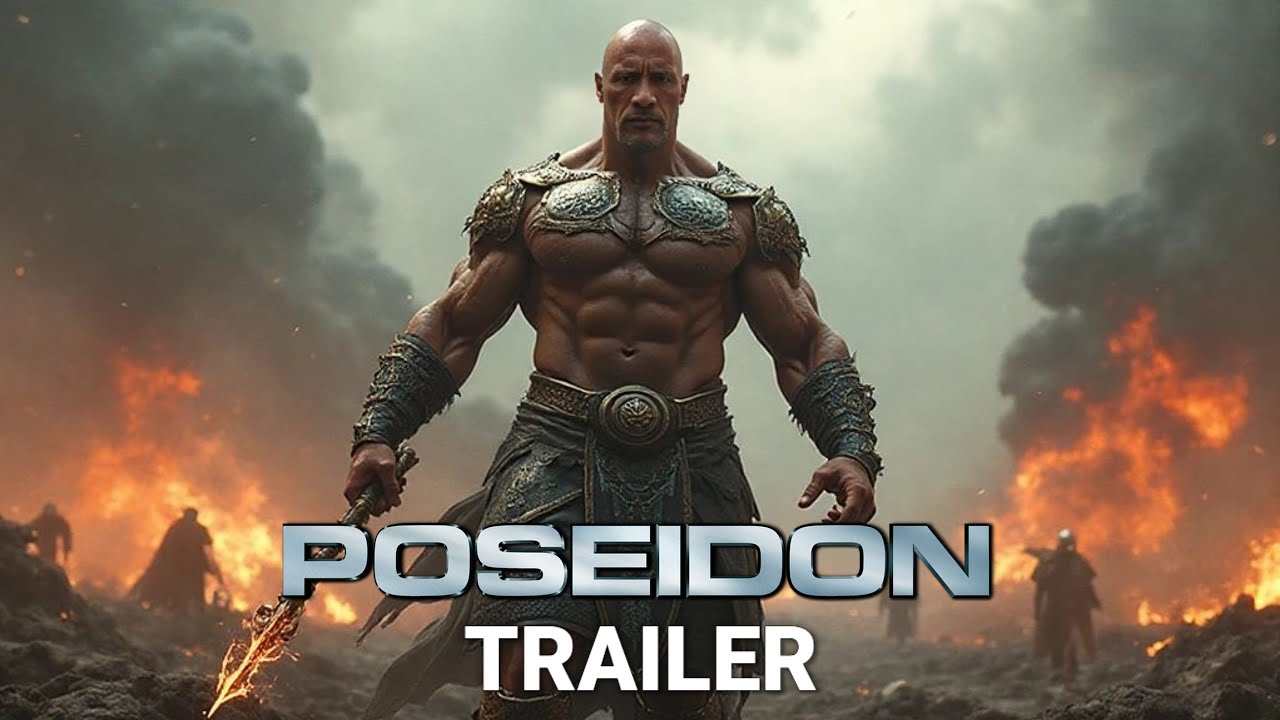 Poseidon First Trailer with Dwayne Johnson (2025) 🌊