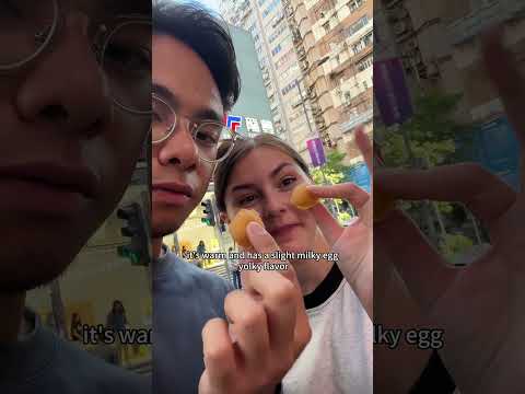 What I eat in a day as an American in Hong Kong 🧇  #food #china #chineseculture #chinesefood