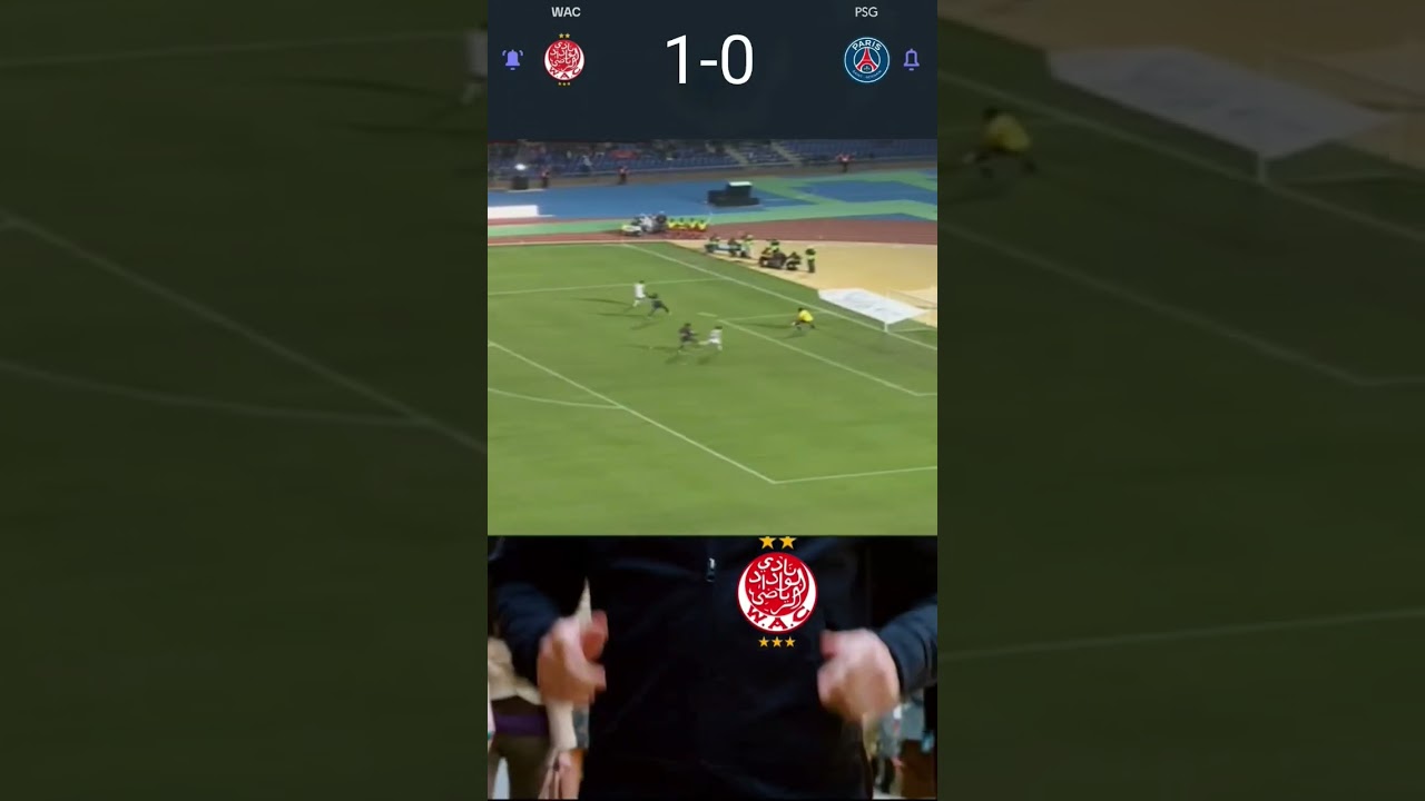 Wydad vs PSG Match Highlights (2011) ⚽