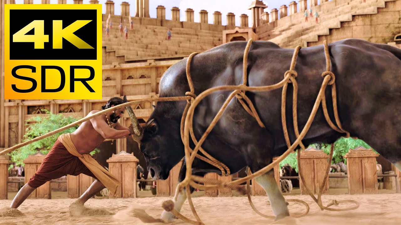 4K SDR Bhalla vs Wild Bison (Baahubali) Dolby 5.1