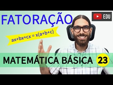 Fatoração | FATOR COMUM EM EVIDÊNCIA | Matemática básica |023|