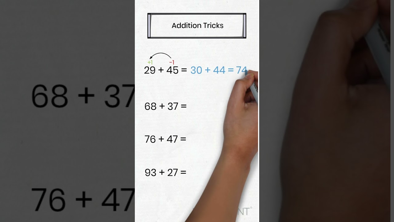 Addition Tricks: The Friendly Numbers Method