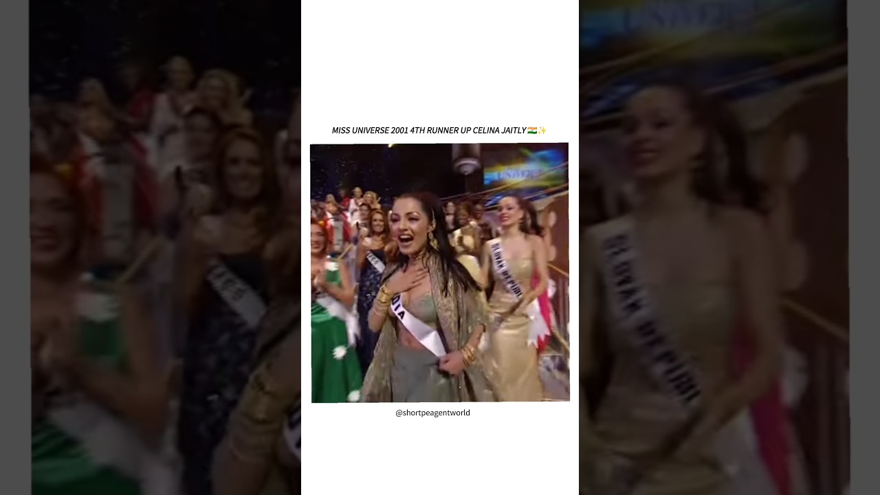 Celina Jaitley in Top 10 Miss Universe 2001 🇮🇳