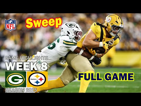 Steelers vs Packers Full Game Highlights | Week 8 NFL Season 2025