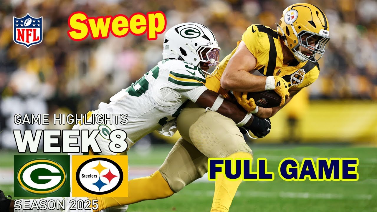 Steelers vs Packers Week 8 NFL 2025 Full Game Highlights ๐