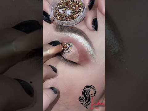 Glitter EyeShadow Makeup #shorts #viralvideo #lashesbeautyparlour