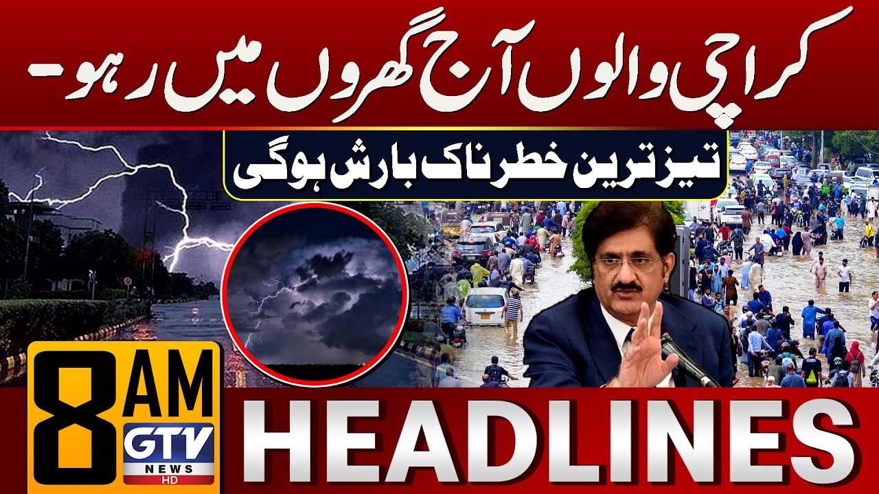 Karachi Under Severe Weather Alert: Heavy Rainstorm Expected Today 🌧️