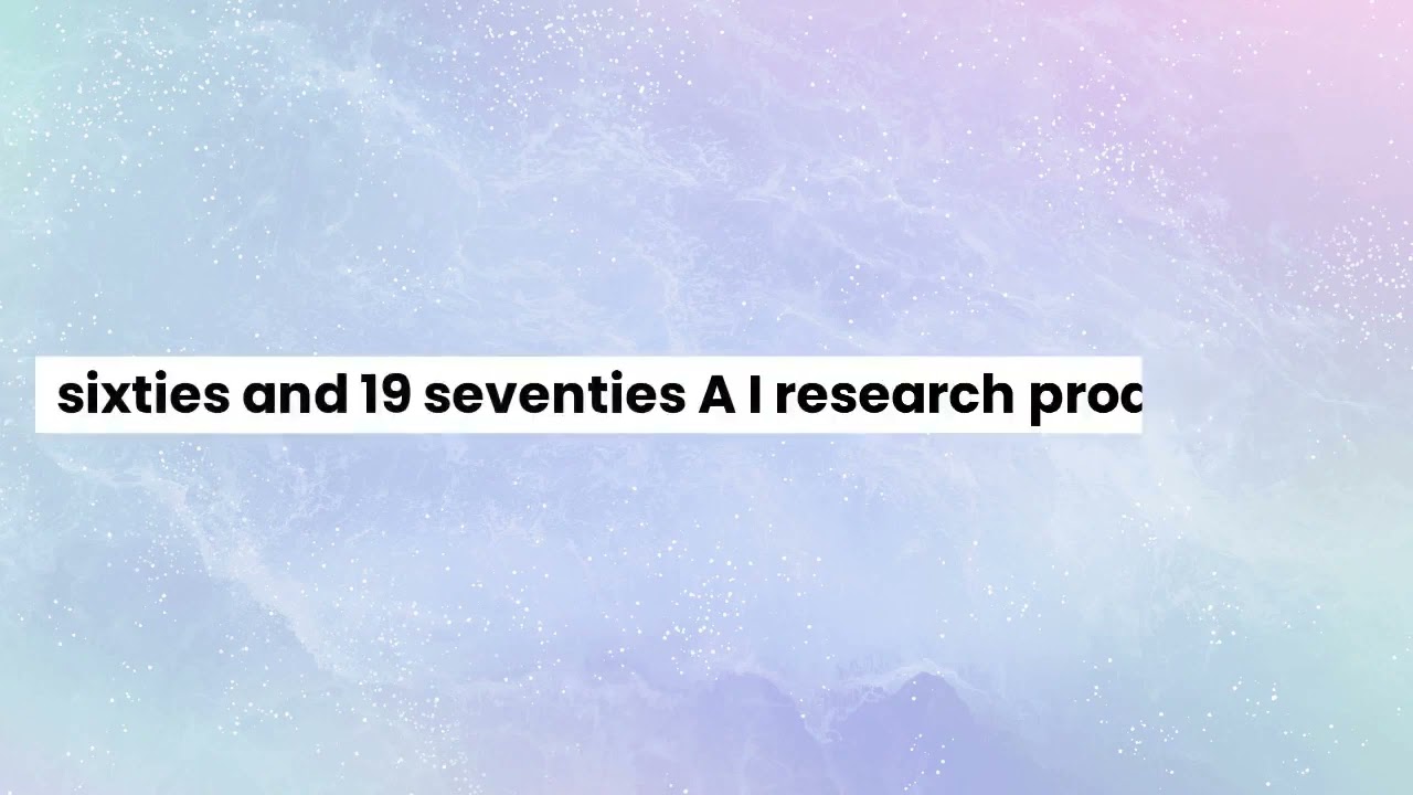 AI's Journey: From Turing's Legacy to GPT Breakthroughs 🤖