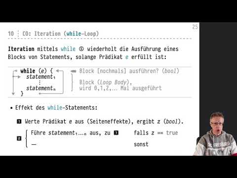 Informatik 2 — Chapter #01 — Video #006 — while-Loops