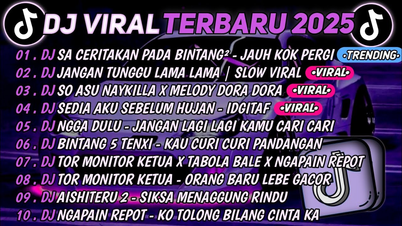 DJ TikTok Terbaru 2025 🎵 Jangan Tunggulah Lama