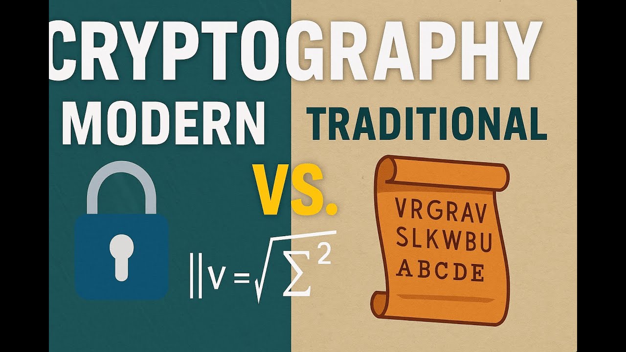 Cryptography: A Comparison of Modern and Traditional Techniques