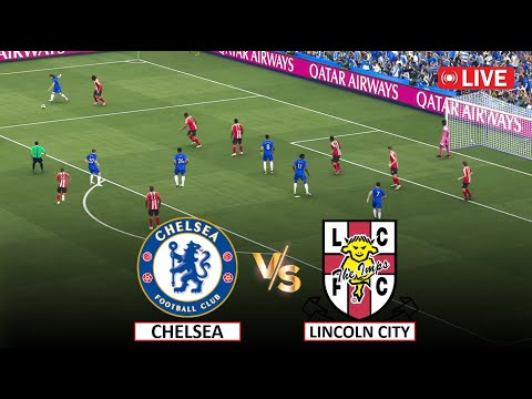 🔴Live : Chelsea vs Lincoln City I EFL Cup 2025/26 Season Match Streaming Now I eFootball Pes 21 Game