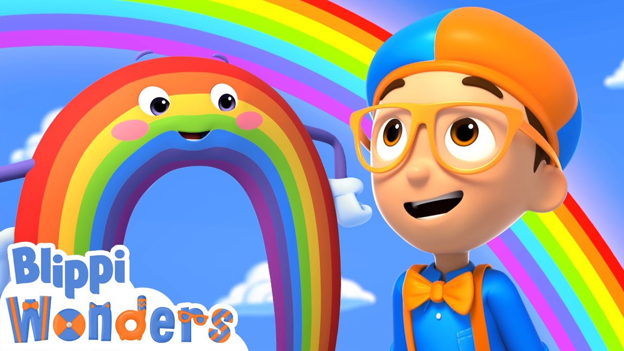 Blippi Wonders: Learn Rainbow Colors 🌈