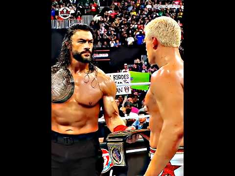 Roman Reigns & Cody Rhodes vs New Bloodline | WWE Bad Blood 2024 🔥 #wwe #romanreigns #codyrhodes