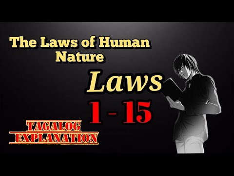 Laws of Human Nature by Robert Greene (Filipino) 📘