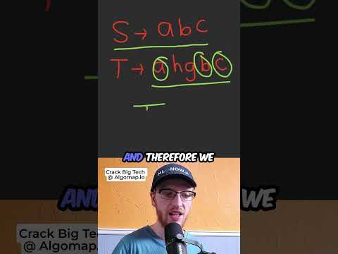 Super Easy FAANG Interview Question! Is Subsequence - Leetcode 392