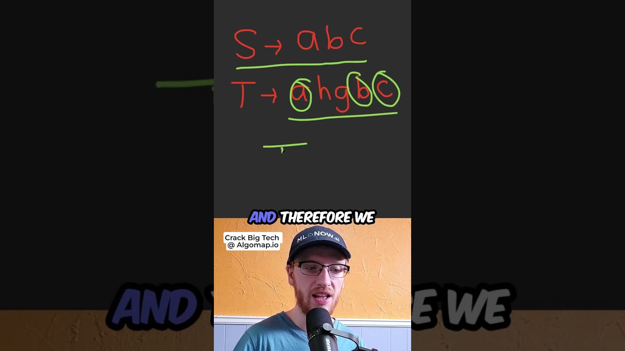 Master the Easy FAANG Interview Question: Is Subsequence? | Leetcode 392 📝