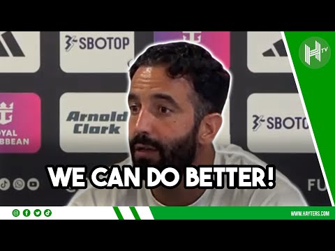 We can DO BETTER | Ruben Amorim after Man Utd draw with Fulham