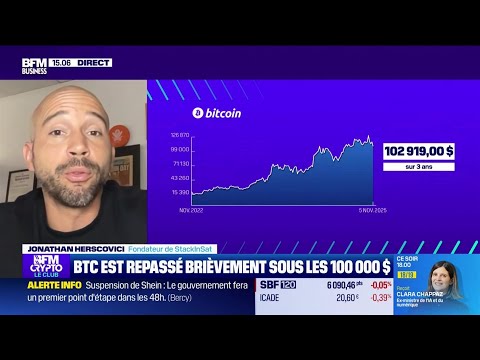 BFM Crypto, le Club : Bitcoin repasse sous les 100 000 $