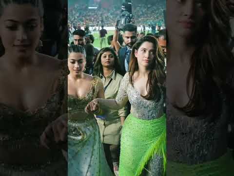Rashmika Mandanna Tamanna Ipl Opening  Ceromony 2024 || #tamanna #rashmika @TamannaSpeaks #IPL2024