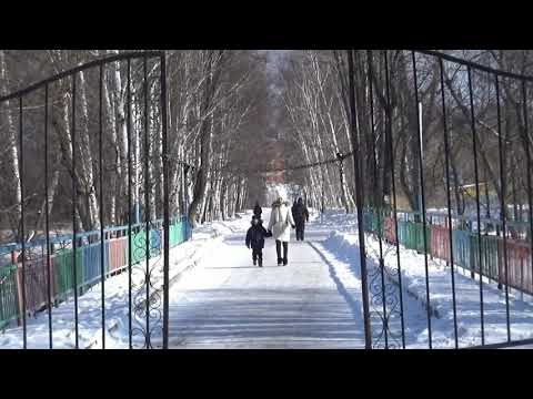 Уссурийск, парк «Зелёный остров», февраль 2021 г.
