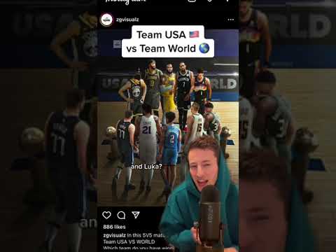 NBA Team USA vs Team World 🇺🇸🌎
