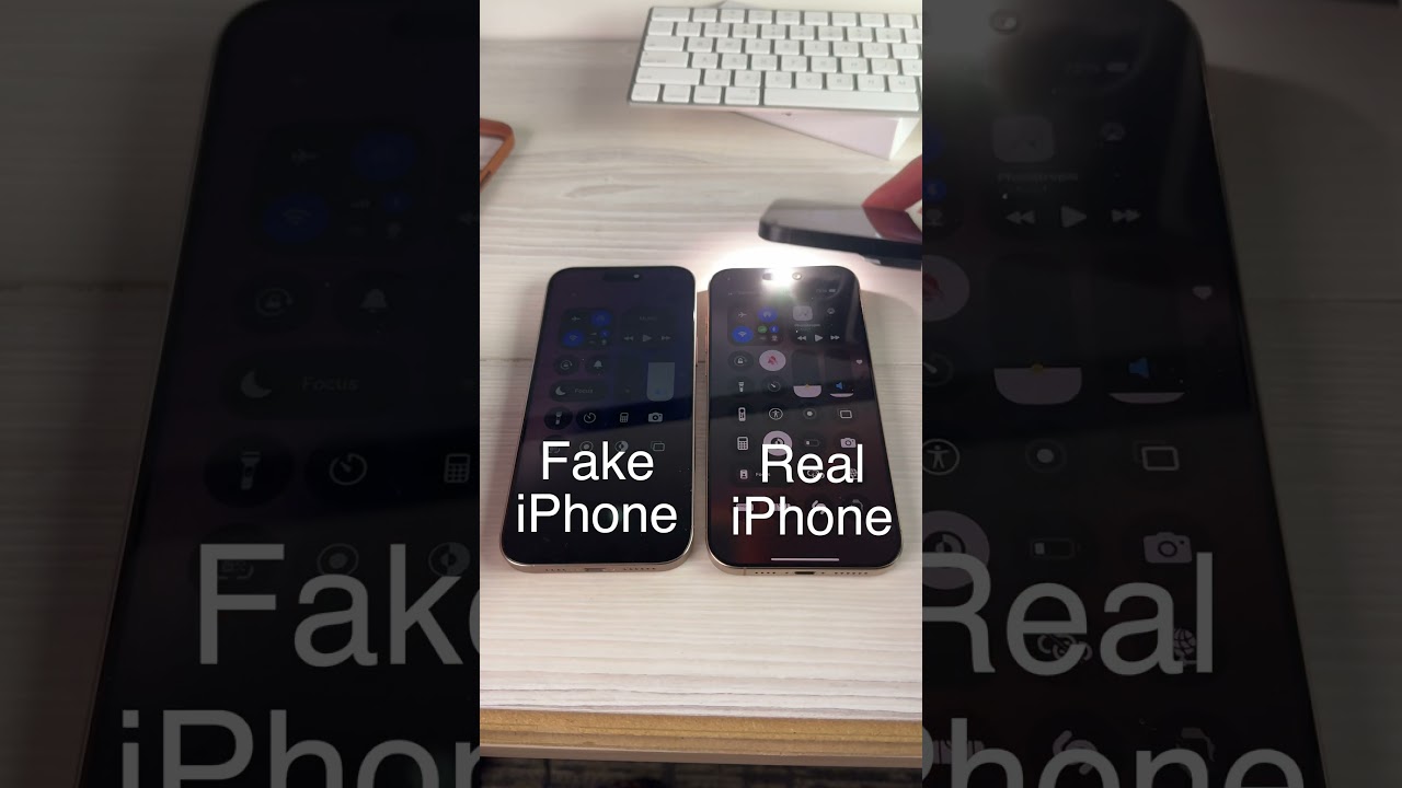 Fake iPhone vs Real: Auto Brightness Test 🌞
