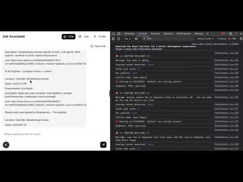 Agent Engineering Capstone Project - AI Job Assistant (v1)