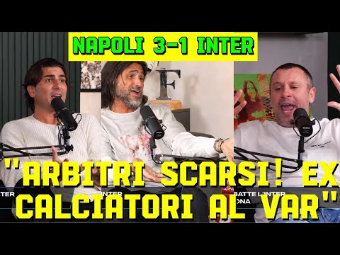 LITE e CAOS a VIVA EL FUTBOL per NAPOLI-INTER 3 1! ADANI e CASSANO VOGLIONO TOGLIERE IL VAR!
