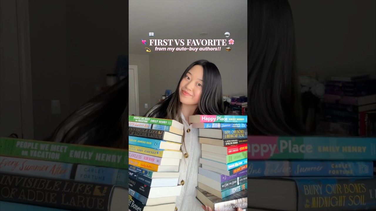 First vs. Favorite Books by My Favorite Authors